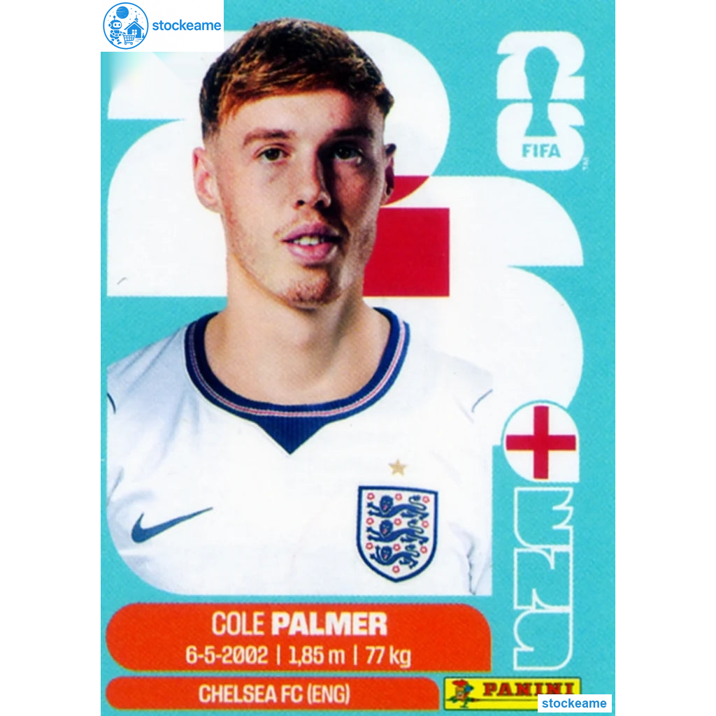 ENG012 - Cole Palmer | England | Panini World Cup 2026 Base Sticker