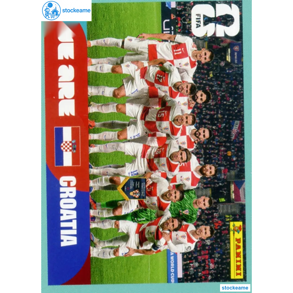 CRO013 - Team Photo | Croatia | Panini World Cup 2026 Base Sticker