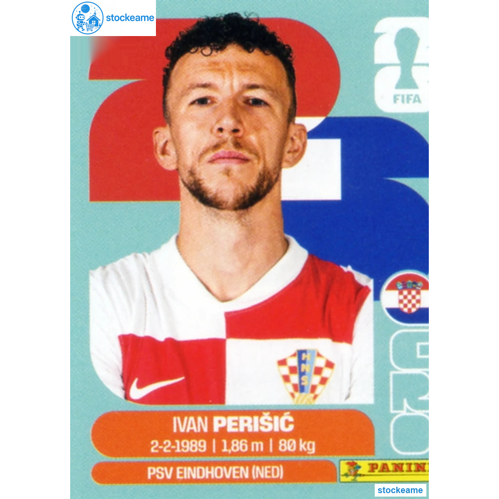CRO016 - Ivan Perišić | Croatia | Panini World Cup 2026 Base Sticker