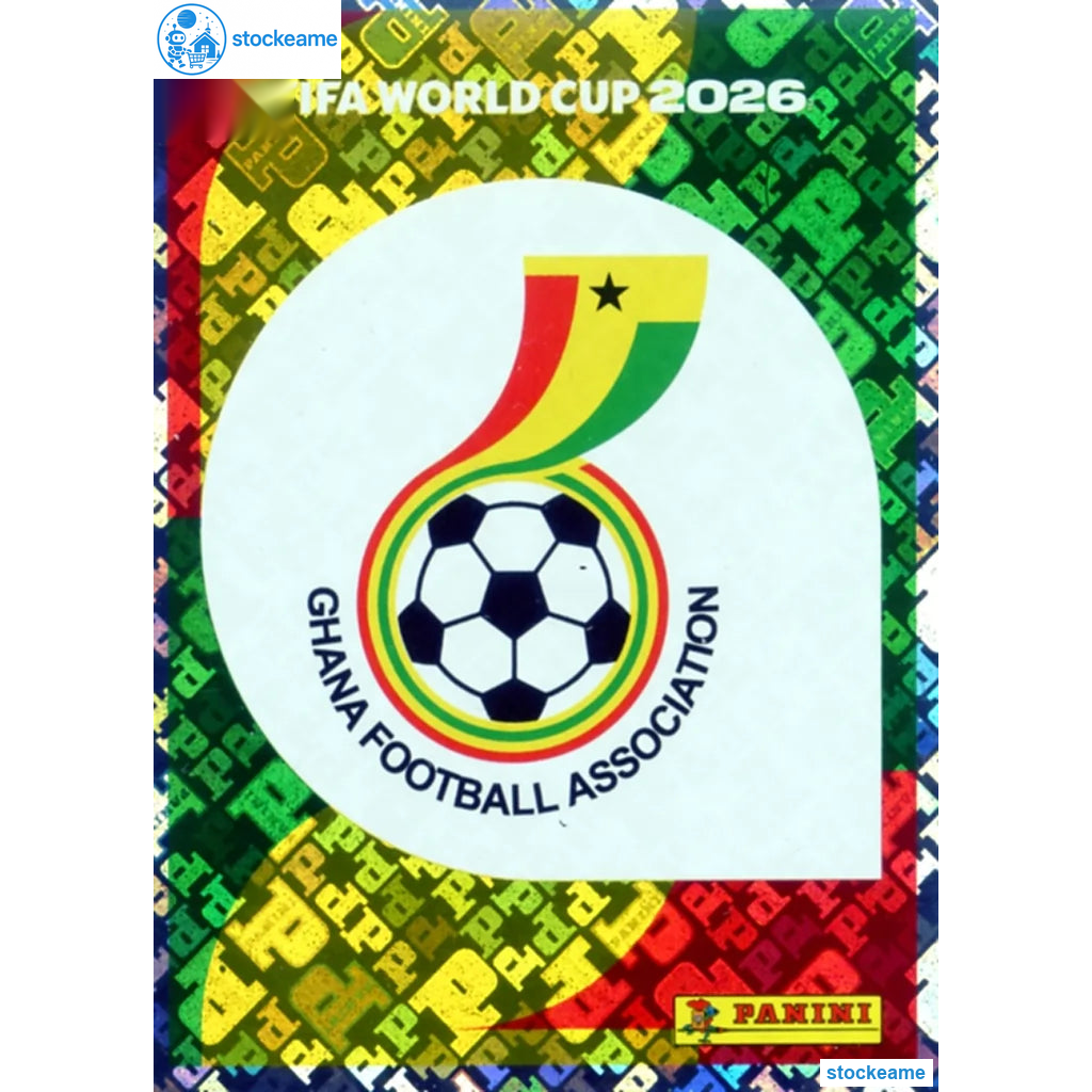 GHA001 - Emblem | Ghana | Panini World Cup 2026 Foil Sticker