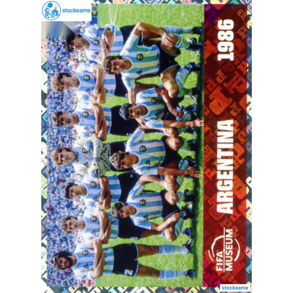 FWC014 - Argentina 1986 | FIFA World Cup History | Panini World Cup 2026 Foil Sticker