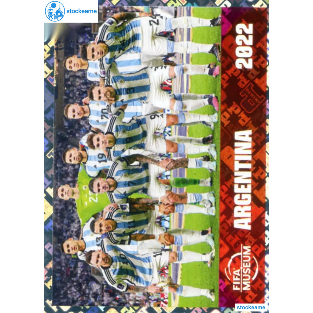 FWC019 - Argentina 2022 | FIFA World Cup History | Panini World Cup 2026 Foil Sticker