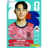 KOR005 - Yu-min Cho | South Korea | Panini World Cup 2026 Base Sticker