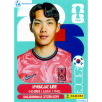 KOR009 - Myung-jae Lee | South Korea | Panini World Cup 2026 Base Sticker
