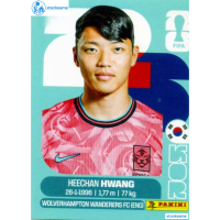 KOR019 - Hee-chan Hwang | South Korea | Panini World Cup 2026 Base Sticker