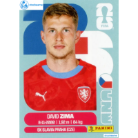 CZE008 - David Zima | Czechia | Panini World Cup 2026 Base Sticker