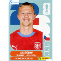 CZE011 - Lukas Cerv | Czechia | Panini World Cup 2026 Base Sticker