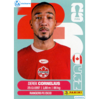 CAN007 - Derek Cornelius | Canada | Panini World Cup 2026 Base Sticker