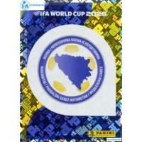 BIH001 - Emblem | Bosnia and Herzegovina | Panini World Cup 2026 Foil Sticker