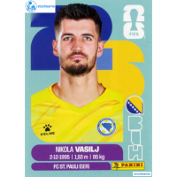 BIH002 - Nikola Vasilj | Bosnia and Herzegovina | Panini World Cup 2026 Base Sticker