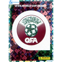 QAT001 - Emblem | Qatar | Panini World Cup 2026 Foil Sticker