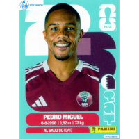 QAT007 - Pedro Miguel | Qatar | Panini World Cup 2026 Base Sticker