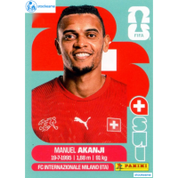 SUI004 - Manuel Akanji | Switzerland | Panini World Cup 2026 Base Sticker