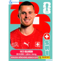 SUI006 - Nico Elvedi | Switzerland | Panini World Cup 2026 Base Sticker