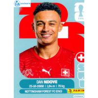 SUI019 - Dan Ndoye | Switzerland | Panini World Cup 2026 Base Sticker