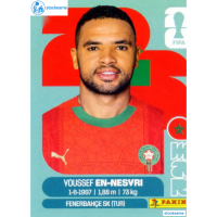 MAR016 - Youssef En-Nesyri | Morocco | Panini World Cup 2026 Base Sticker