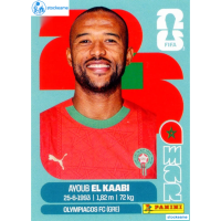 MAR020 - Ayoub El Kaabi | Morocco | Panini World Cup 2026 Base Sticker