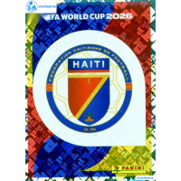 HAI001 - Emblem | Haiti | Panini World Cup 2026 Foil Sticker