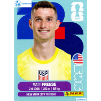 USA002 - Math Freese | USA | Panini World Cup 2026 Base Sticker