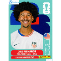 USA003 - Chris Richards | USA | Panini World Cup 2026 Base Sticker