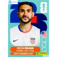USA011 - Christian Roldan | USA | Panini World Cup 2026 Base Sticker