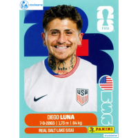 USA014 - Diego Luna | USA | Panini World Cup 2026 Base Sticker