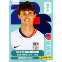 USA017 - Brenden Aaronson | USA | Panini World Cup 2026 Base Sticker