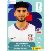 USA018 - Ricardo Pepi | USA | Panini World Cup 2026 Base Sticker