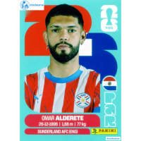 PAR007 - Omar Alderete | Paraguay | Panini World Cup 2026 Base Sticker