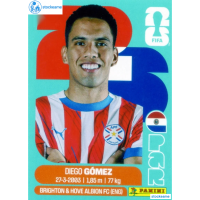 PAR010 - Diego Gomez | Paraguay | Panini World Cup 2026 Base Sticker