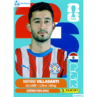 PAR009 - Mathías Villasanti | Paraguay | Panini World Cup 2026 Base Sticker