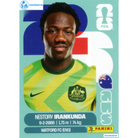 AUS019 - Nestory Irankunda | Australia | Panini World Cup 2026 Base Sticker