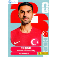 TUR004 - Zeki Celik | Türkiye | Panini World Cup 2026 Base Sticker