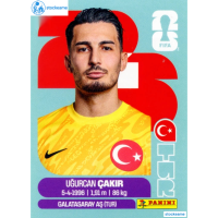 TUR002 - Ugurcan Cakir | Türkiye | Panini World Cup 2026 Base Sticker