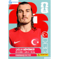 TUR006 - Caglar Soyunku | Türkiye | Panini World Cup 2026 Base Sticker