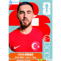 TUR012 - Orkun Kokcu | Türkiye | Panini World Cup 2026 Base Sticker