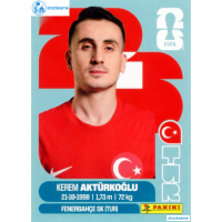 TUR019 - Kerem Akturkoglu | Türkiye | Panini World Cup 2026 Base Sticker