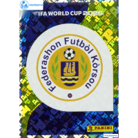 CUW001 - Emblem | Curaçao | Panini World Cup 2026 Foil Sticker