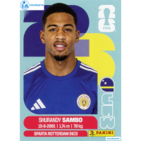 CUW008 - Shurandy Sambo | Curaçao | Panini World Cup 2026 Base Sticker