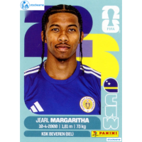 CUW016 - Jearl Margaritha | Curaçao | Panini World Cup 2026 Base Sticker