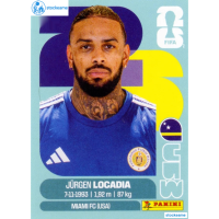 CUW017 - Jurgen Locadia | Curaçao | Panini World Cup 2026 Base Sticker