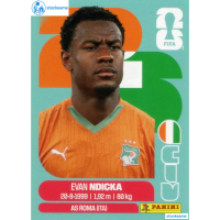 CIV006 - Evan Ndicka | Ivory Coast | Panini World Cup 2026 Base Sticker