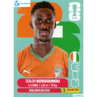CIV005 - Odilon Kossounou | Ivory Coast | Panini World Cup 2026 Base Sticker