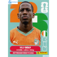 CIV007 - Willy Boly | Ivory Coast | Panini World Cup 2026 Base Sticker