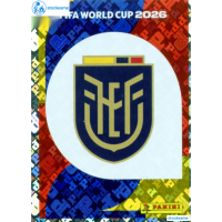 ECU001 - Emblem | Ecuador | Panini World Cup 2026 Foil Sticker