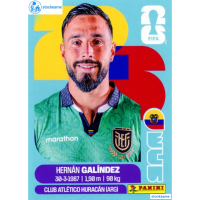 ECU002 - Hernán Galíndez | Ecuador | Panini World Cup 2026 Base Sticker