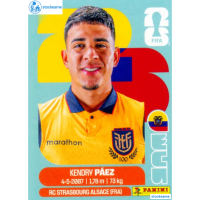 ECU011 - Kendry Paez | Ecuador | Panini World Cup 2026 Base Sticker