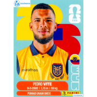 ECU012 - Pedro Vite | Ecuador | Panini World Cup 2026 Base Sticker