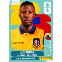 ECU018 - Alan Minda | Ecuador | Panini World Cup 2026 Base Sticker