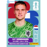 NED002 - Bart Verbruggen | Netherlands | Panini World Cup 2026 Base Sticker